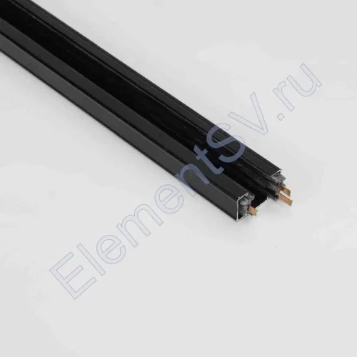 Трек для спотов 3L 1м NX34 (Евро, 3 провода, черный) - фото.