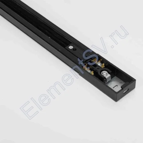 Трек для спотов 3L 1м NX34 (Евро, 3 провода, черный) - фото 2.