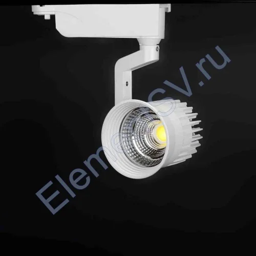 Светодиодный светильник трековый GDD-147 3L 3X8 (10W, Day White) - фото.
