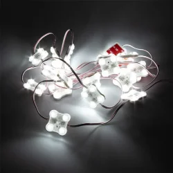 Светодиодный модуль 4led 2835 MOD56 (1.44W, 24VDC, white, 170°, led SAMSUNG)