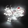 Светодиодный модуль 4led 2835 MOD56 (1.44W, 24VDC, white, 170°, led SAMSUNG) - фото I