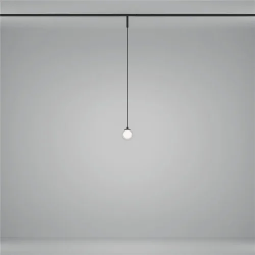 Трековый подвесной светильник Bubble Basity 3000K/6000K 4Вт 360° (Черный) - фото 5