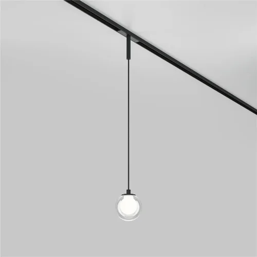 Трековый подвесной светильник Bubble Basity 3000K/6000K 4Вт 360° (Черный) - фото 4