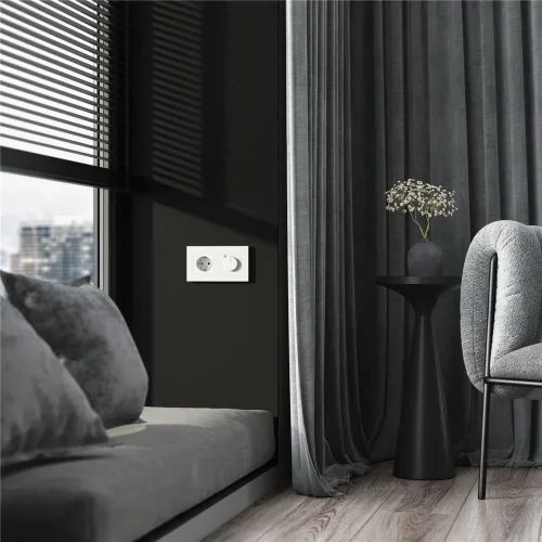 Терморегулятор электромеханический для теплого пола (белый) W1151101 - фото 4