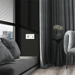 Терморегулятор электромеханический для теплого пола (белый) W1151101