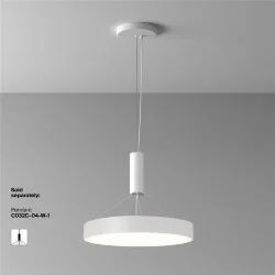 Потолочный светильник Зон / Zon 45 Вт 4000 К 120° (Белый) C032CL-45W4K-RD-W
