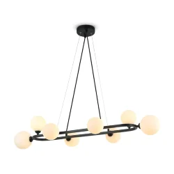 Подвесной светильник Глобос / Globos (Черный) FR5222PL-08B1