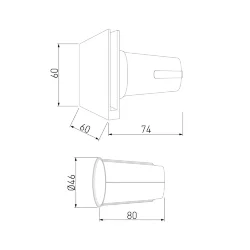 Светильник светодиодный MRL LED 1120 MRL LED 1120 белый (058914)