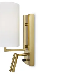 Настенный светильник (бра) Freya FR6170WL-01BS (Латунь)