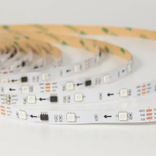Светодиодная лента LUX class, 5050, 30 led/m, A33, RGB-SPI (WS2811A), 12V, IP33 - фото II
