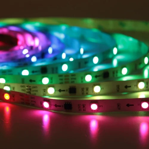 Светодиодная лента LUX class, 5050, 30 led/m, A33, RGB-SPI (WS2811A), 12V, IP33 - фото III