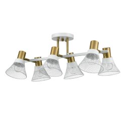 Люстра потолочная «LUMION» 8045/6C, серия: ANRIYA (крепление на планке) - -