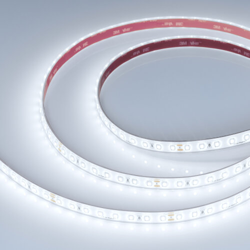 Светодиодная лента герметичная RTW-PS-A80-12mm 24V White6000 (4.8 W/m, IP67, TWP100, 5m) (Arlight) - фото 1