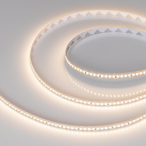 Светодиодная лента RT-A200-8mm 24V Warm3000-CX1 (16 W/m, IP20, 5m) (Arlight, резка 1 светодиод) 046941 - фото