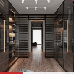 Светильник трековый TR-SOFT-GX53 SB-BS-WH под GX53 дымчатый плафон, белый IN HOME