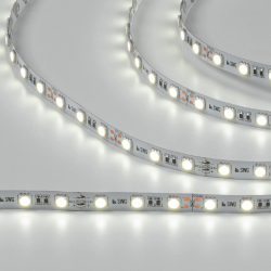 Светодиодная лента 5050, 60 LED/м, 14,4 Вт/м, 12В , IP20, Цвет: Холодный белый, SWG560-12-14.4-W-M 007265