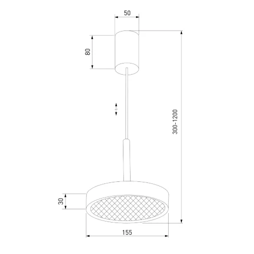 Подвесной светильник Plate 50260 LED - фото 6