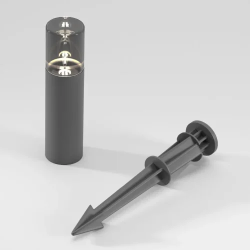 Светильник садово-парковый светодиодный Hidden серый 35166/S серый - фото 2