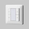 4-х кнопочная DALI DT6 панель для одной группы и 4-х сцен (Белый) - фото 2