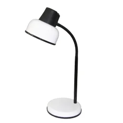 Светильник настольный 1xE27 | Белый на подставке | Бета Ш ННБ37-60-162 | - ТРАНСВИТ