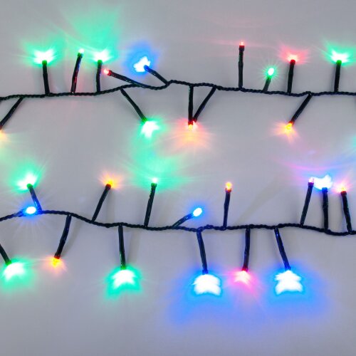 Гирлянда нить "Мишура" мульти 5м IP20 - Фото 5