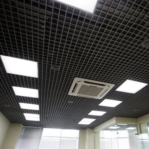 ULP-6060 40W-5000К IP40 GRILYATO WHITE Светильник светодиодный потолочный встраиваемый, Белый свет 5000K, 4600Лм, 588X588x40мм, Корпус белый, В комплекте с и-п. - фото 7