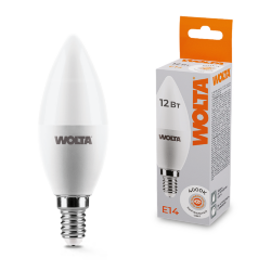 Светодиодная лампа WOLTA 25SC12E14 12Вт 4000K Е14