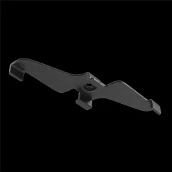 Фиксатор для накладного монтажа Exility черный, 2шт (Черный)