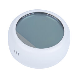 USN-A502 TS-WF WHITE Умный датчик температуры и влажности Wi-Fi, с экраном, на батарейках AAAx2 н-к адаптер 5V н-к, Звуковое+PUSH оповещение, Накладной, Белый, Приложение UnielSmart, TM Uniel