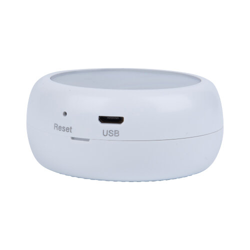 USN-A502 TS-WF WHITE Умный датчик температуры и влажности Wi-Fi, с экраном, на батарейках AAAx2 н-к адаптер 5V н-к, Звуковое+PUSH оповещение, Накладной, Белый, Приложение UnielSmart, TM Uniel - фото 4