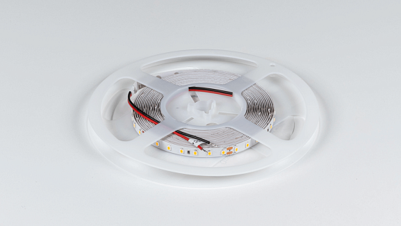 Светодиодная лента 10Вт 24В IP33 теплое свечение, DSG298-24-WW-33. Фото 3