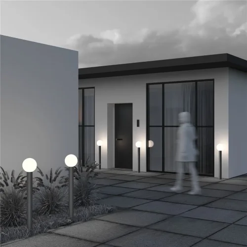 Ландшафтный светильник Bold E27х1 60Вт IP 54 (Серый) - фото 12