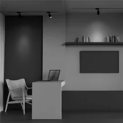 Трековый светильник Вуоро / Vuoro Unity  3000K 6Вт (Черный) TR003-1-6W3K-B