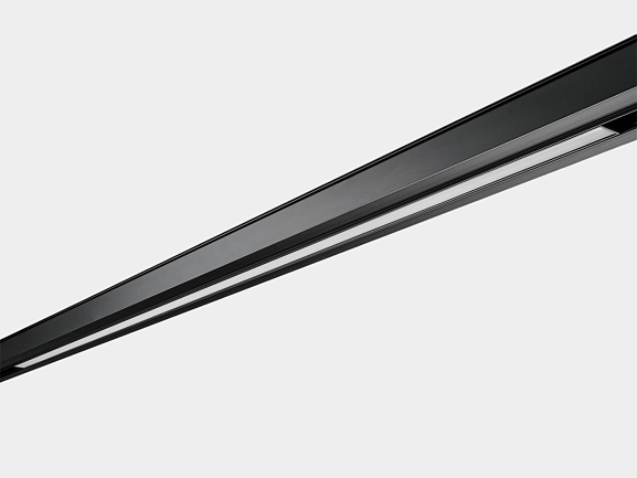 Светильник трековый линейный, серия SY-LINK, Черный, 24Вт, IP20, Теплый белый (3000К), SY-LINK-1200-BL-24-WW - фото