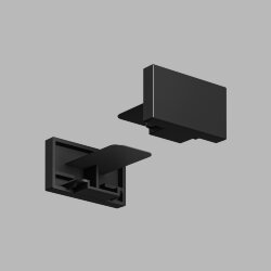 Заглушка черная, Denkirs TR1107-BK