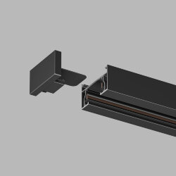 Заглушка черная, Denkirs TR1107-BK