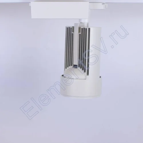 Светодиодный светильник трековый JH-GDD 2L PX65 (50W, 220V, white body, 30deg, warm white) - фото 4.