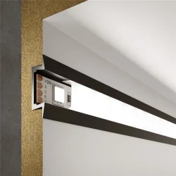 Встраиваемый алюминиевый профиль для светодиодной ленты LL-2-ALP007 (053623)