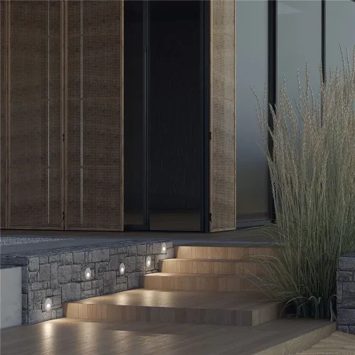 Подсветка для лестниц Bil 3000К 3Вт IP 54 (Белый) - фото 19