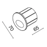 Подсветка для лестниц Бил / Bil 3000К 3Вт IP 54 (Белый) O015SL-L3W3K - фото 9