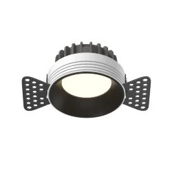 Встраиваемый светильник Okno 3000-4000-6000K 8W 100° IP 44 (Черный)