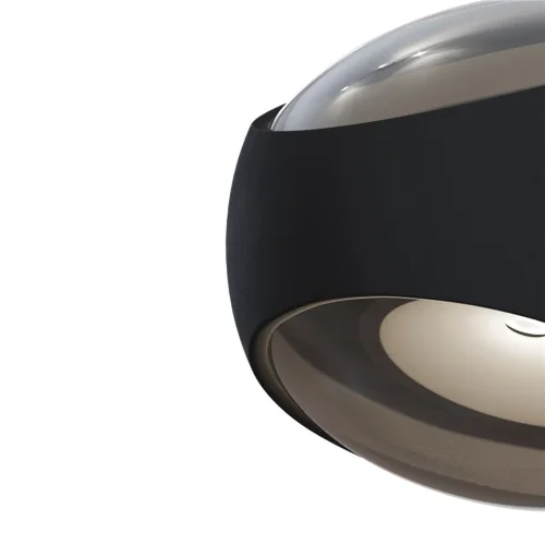 Настенный светильник (бра) Stream 6,4Вт 3000K IP 54 (Черный) - фото 4