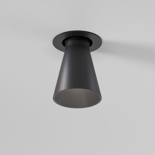 Светильник встраиваемый поворотный светодиодный Bell 8W 4000K черный - Фото 2