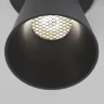 Светильник встраиваемый поворотный с антибликовой решеткой Bell 8W 4000K черный 25097/LED - фото 3
