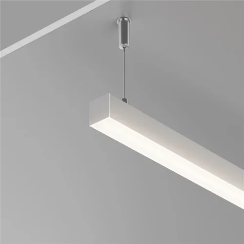 Алюминиевый профиль накладной-подвесной 25x22 (Серебро, 2 м), ALM-2522-S-2M 633012 (Серебро) - фото 6