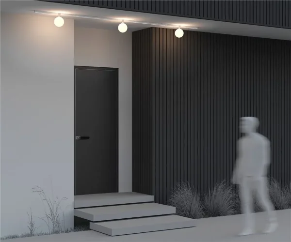 Уличный трековый светильник Luna Elasity IP 3000K 9Вт 180° белый (Белый) - фото 8