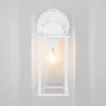 Уличный настенный светильник Brick белый IP33 1008D белый - фото 2