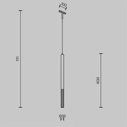 Трековый светильник Фокус / Focus Led Basity 3000K/6000K 5Вт 36° (Черный) TR179-1-5WTW-M-B