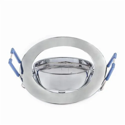 Светильник точечный KL1A CH 50Вт MR16 12В литой поворотн. хром. ЭРА C0043656 - фото 5