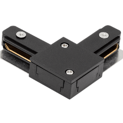 L коннектор для трековых систем, черный,CN2-BL-L 003725